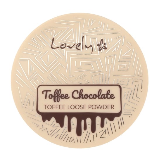 Lovely, Toffe Chocolate Loose Powder, Czekoladowy Matowy Puder Brązujący Do Twarzy I Ciała Z Ekstraktem Z Nasion Kakao, 8g Lovely