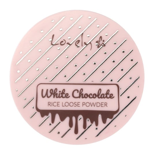 Lovely, White Chocolate Loose Powder, Utrwalający Puder Ryżowy Do Twarzy Dla Każdego Typu Cery, 8g Lovely