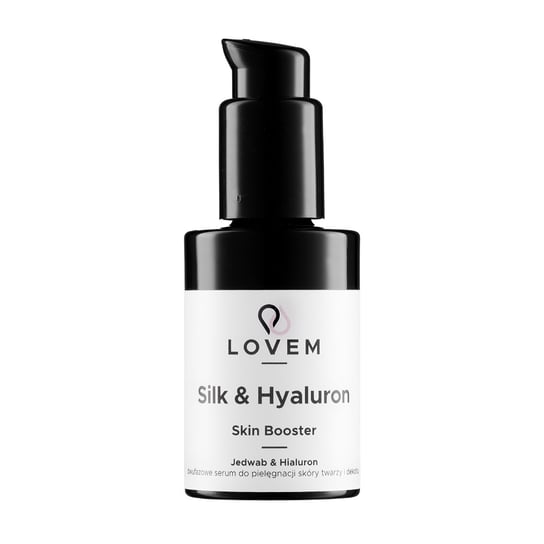 LOVEM, Serum dla cery wymagającej nawilżenia, Twarz Dekolt, Jedwab i Hialuron, 15ml LOVEM