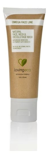 Lovingeco, Omega Face Line, maseczka naturalna do twarzy i dekoltu, 75  ml Lovingeco