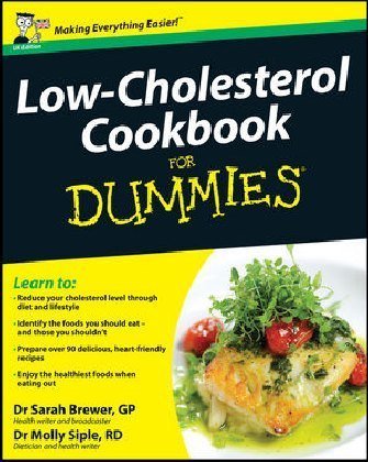 Low-Cholesterol Cookbook For Dummies Brewer Sarah, Siple Molly