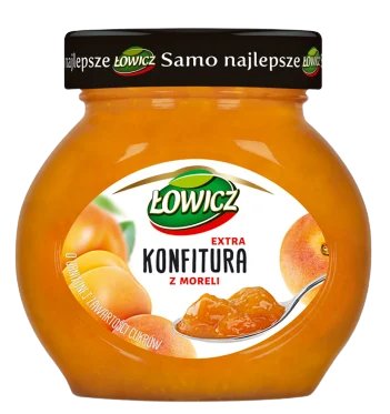 ŁOWICZ - Konfitura Extra Z Moreli - 240G Łowicz