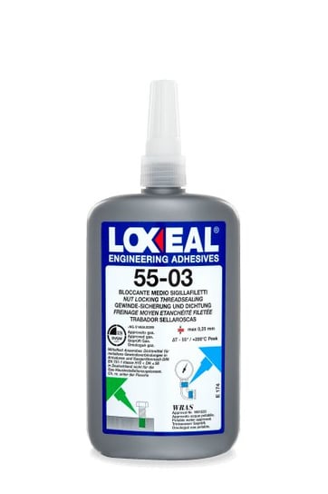 LOXEAL 55-03 KLEJ DO GWINTÓW ŚREDNIEJ MOCY 250 ml Loxeal