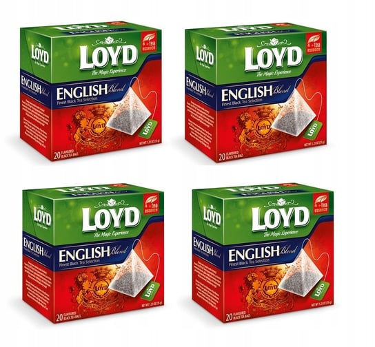 LOYD Herbata English Blend - 80 torebek Loyd Tea