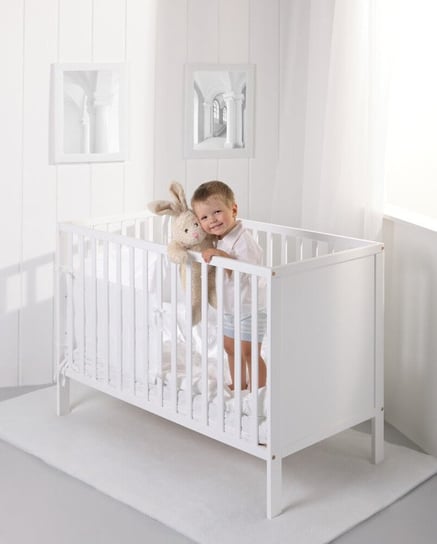 Łóżeczko dziecięce ECO PANEL 120x60 TROLL NURSERY (k. biały) Troll Nursery