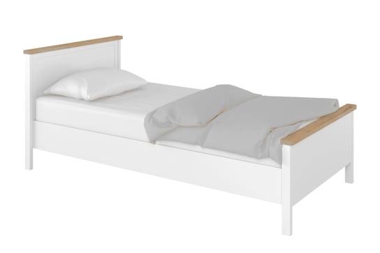 Łóżko 90x200 z materacem HUTTO Konsimo Konsimo