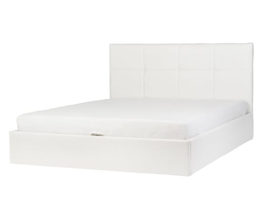 Łóżko, białe, Elior Mariel 210x190x106 cm Elior