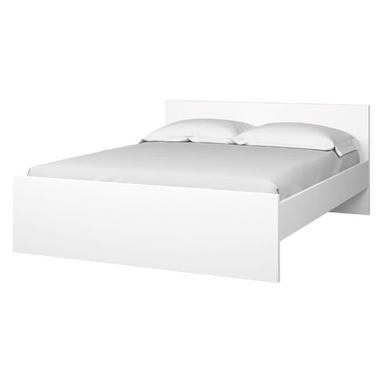 Łóżko, białe połysk, Naia, 160x200 Tvilum