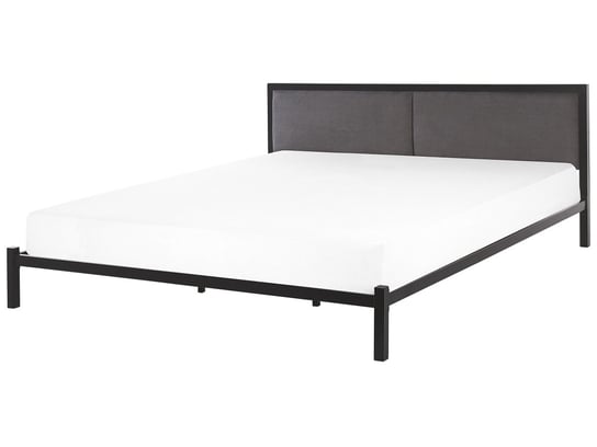 Łóżko czarne, Beliani Clamart, 180x200 cm Beliani