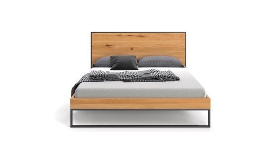 Łóżko dębowe designerskie FRAME Danzz