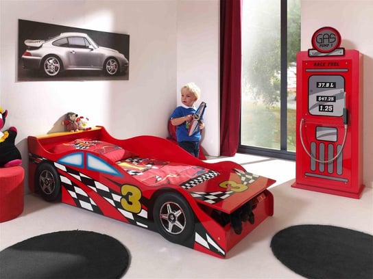 Łóżko dla dziecka, Auto, Race Car Mini, Vipack VIPACK