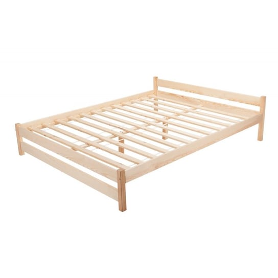 Łóżko do sypialni beżowe, drewniane, Lectus Toronto, 140x200 cm Lectus