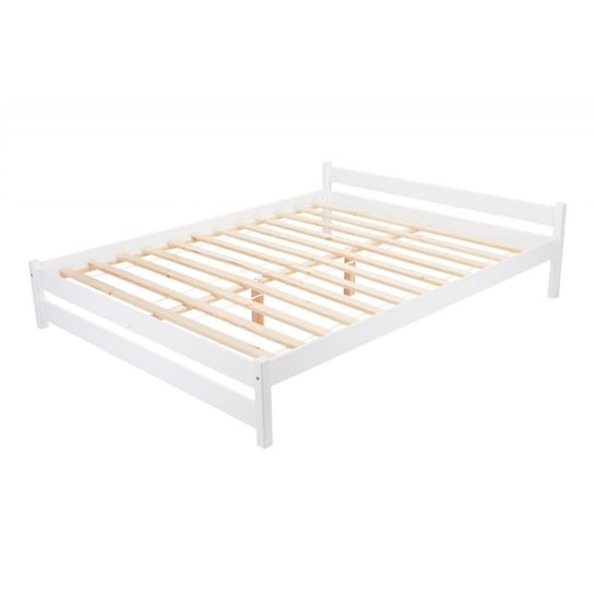 Łóżko do sypialni białe, drewniane, Lectus Toronto, 160x200 cm Lectus