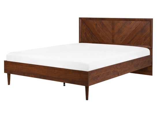 Łóżko do sypialni brązowe, Beliani Mialet, 167x209 cm Beliani