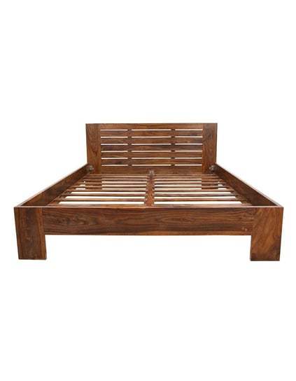 Łóżko do sypialni Drewniane 180 X 200 State Oiled Matt Palisander Mandallin
