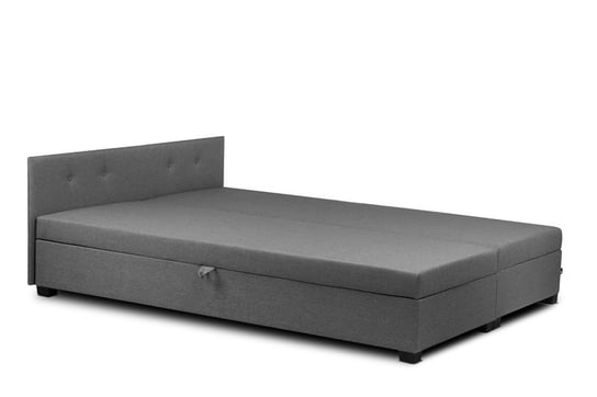 Łóżko do sypialni rozkładane, podwójne, z materacem, 160x195x60 Konsimo