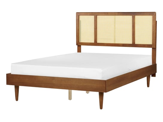 Łóżko drewniane 140 x 200 cm jasne AURAY Beliani