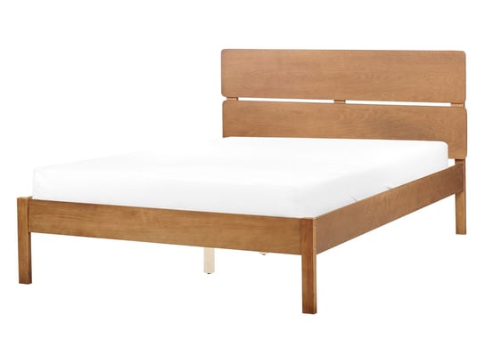 Łóżko drewniane 140 x 200 cm jasne BOISSET Beliani