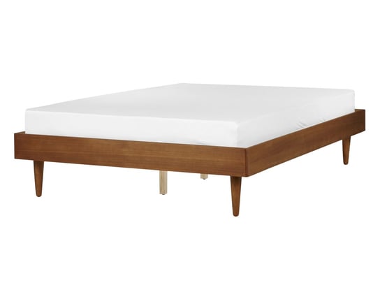 Łóżko drewniane 140 x 200 cm jasne TOUCY Beliani
