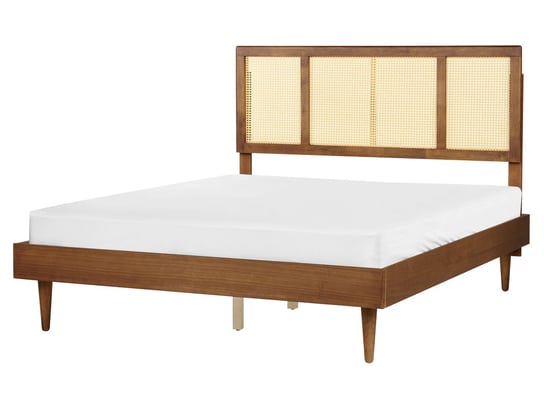 Łóżko drewniane 160 x 200 cm jasne AURAY Beliani