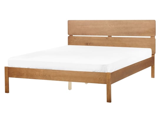 Łóżko drewniane 160 x 200 cm jasne BOISSET Beliani