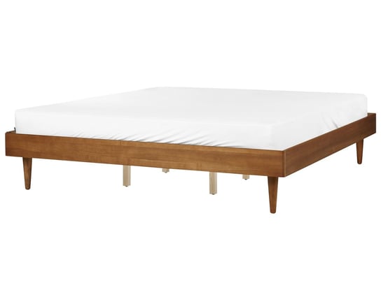 Łóżko drewniane 180 x 200 cm jasne TOUCY Beliani