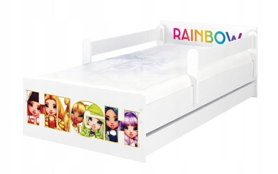 Łóżko Dziecięce Boomax Xl Rainbow High 180X90cm Inna marka