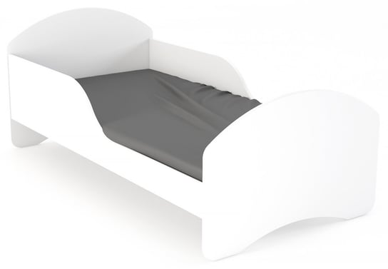 Łóżko dziecięce LEO2 140x70 białe LENDO