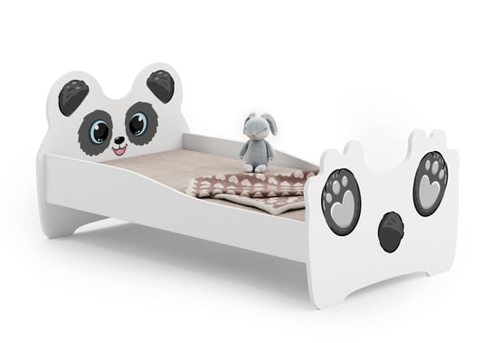 Łóżko dziecięce Panda z materacem wymiar 140x70 Meble Kobi