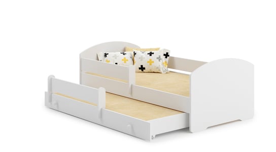 Łóżko dziecięce podwójne LUK, z materacem, 160x80 Kobi