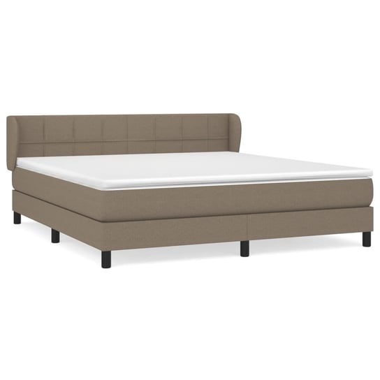 Łóżko kontynentalne ComfortDream Plus 203x183 taup Zakito Home