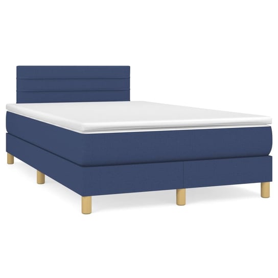 Łóżko kontynentalne niebieskie 203x120x78/88 cm + Inna marka