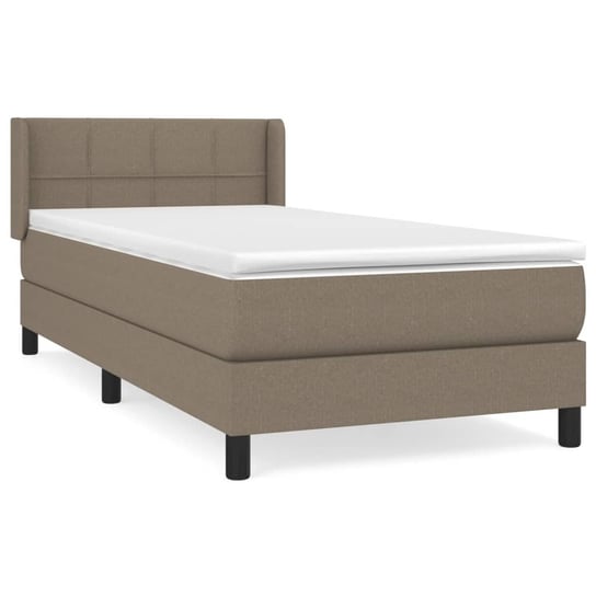 Łóżko kontynentalne RelaxSleep 193x93x78cm, taupe / AAALOE Zakito Home