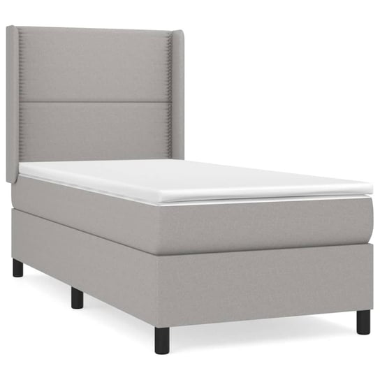 Łóżko kontynentalne RelaxSleep 203x93x118/128 cm,  / AAALOE Zakito Home