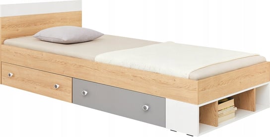 Łóżko młodzieżowe 120x200 bez materaca PIXEL PX15 Meblar