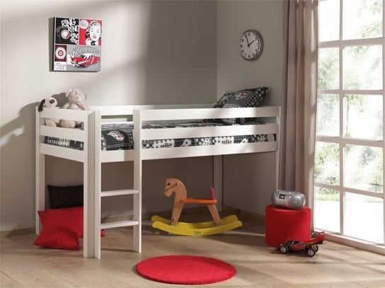 Łóżko piętrowe dla dziecka, Sosna Biała, Vipack, Pino VIPACK