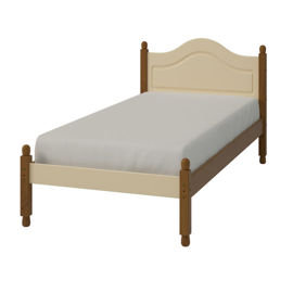 Łóżko Richmond, beżowe, 90x190 cm Steens