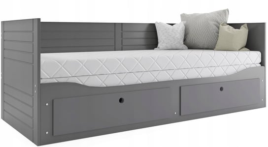 Łóżko rozkładane Hermes + Materace 80x200+szuflady BMS GROUP