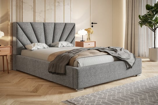 Łóżko tapicerowane do sypialni ze stelażem i pojemnikiem TOKYO 200x200 Home Design