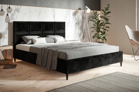 Łóżko tapicerowane w stylu skandynawskim ze stelażem MONACO LITE 180x200 Home Design