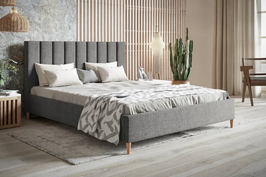 Łóżko tapicerowane ze stelażem SEWILLA LITE 140x200 Home Design