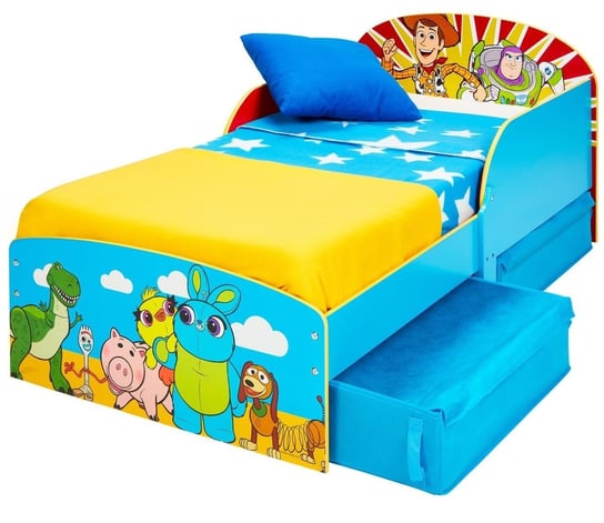 Łóżko, Toy Story, dziecięce, ze stelażem, bez materaca, z szufladami, 59x145x77 Moose Toys
