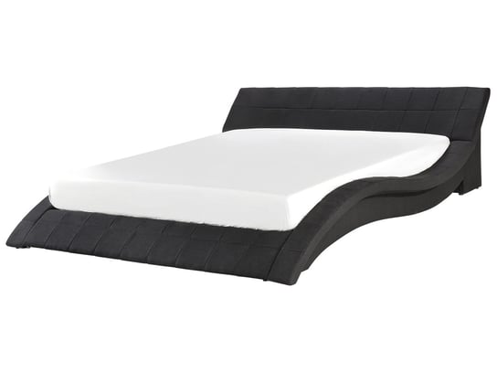 Łóżko wodne, czarne, Beliani Vichy, 180x200 cm Beliani