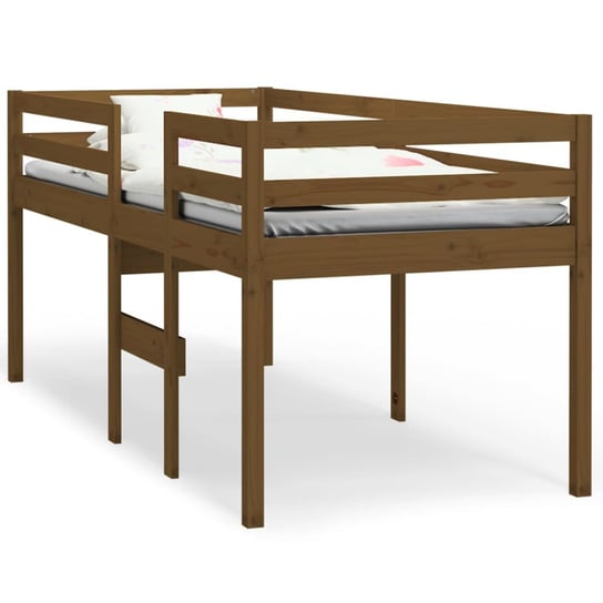Łóżko wysokie, drewno sosnowe, 195,5x80,5x89 cm, k Inna marka
