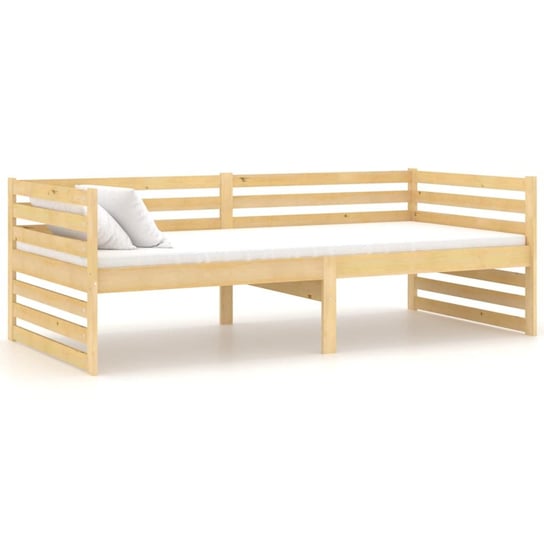 Łóżko z litego drewna sosnowego, VidaXL, dzienne, 90x200 cm vidaXL