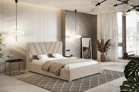 Łóżko ze stelażem i pojemnikiem VASTO PREMIUM 140x200 Home Design