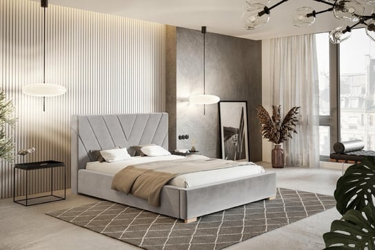 Łóżko ze stelażem i pojemnikiem VASTO PREMIUM 160x200 Home Design