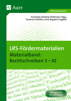 LRS-Fördermaterialien 2 Auer Verlag I.D. Aap Lfv, Auer Verlag In Aap Lehrerfachverlage Gmbh