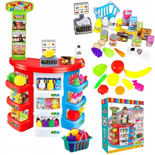 LT, zabawka edukacyjna Supermarket z akcesoriami dla dzieci LT