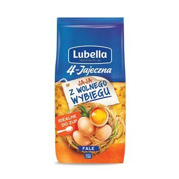 Lubella 4-Jajeczna Makaron Fale 250 G Lubella